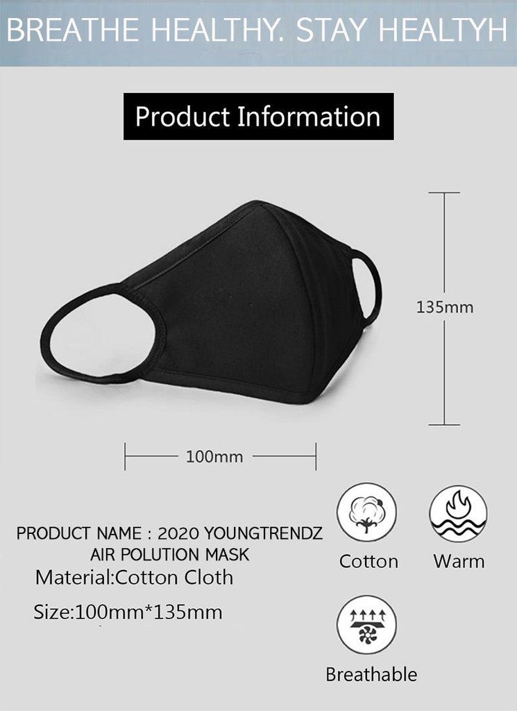 Young Trendz Air-Shield Anti-pollution Mask (Pack of 1000) - Young Trendz