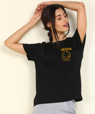 Womens Regular Fit Printed Tshirt - Young Trendz