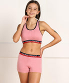 Girls Love Elastic Combo Boyshorts(Pack of 3) - Young Trendz