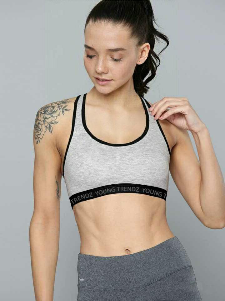 Young Trendz Girls Non Padded Sports Bra - Young Trendz