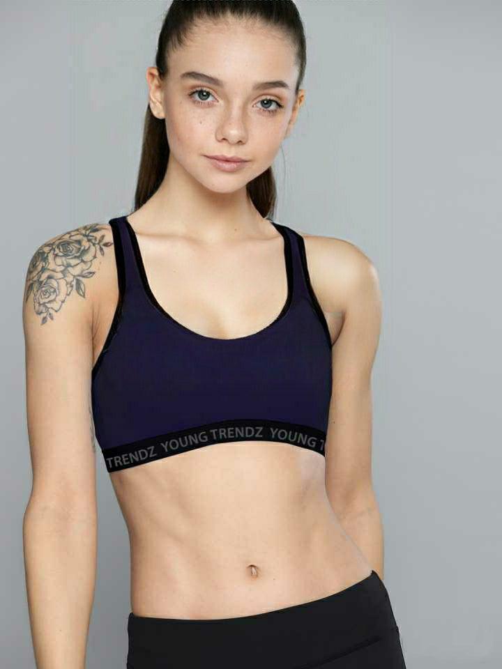 Young Trendz Girls Non Padded Sports Bra - Young Trendz