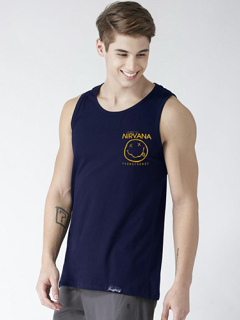 Boys Print Sleeveless Tshirt - Young Trendz