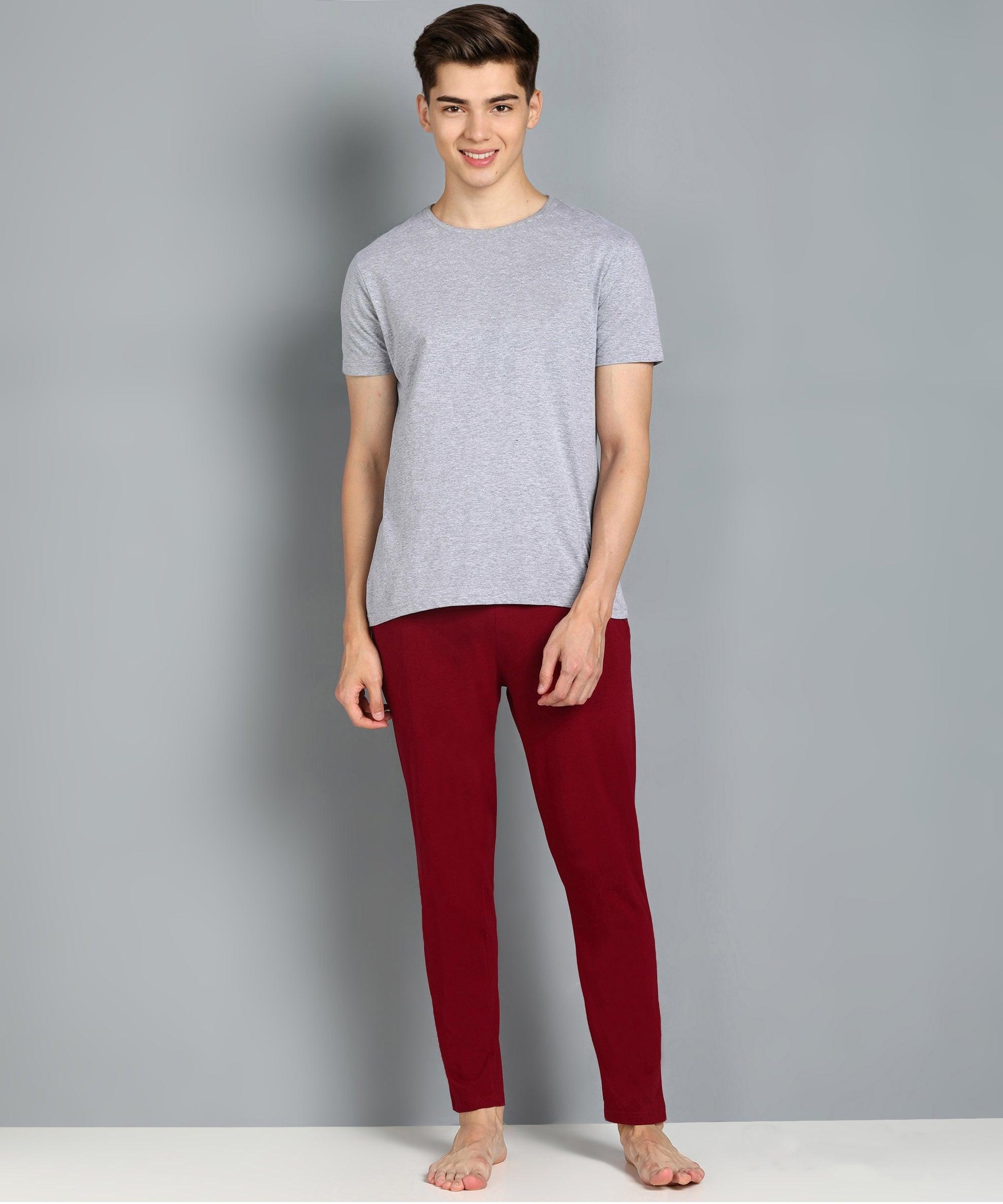 Young Trendz Boys Solid Halfsleeve Tshirt Pyjama Set - Young Trendz