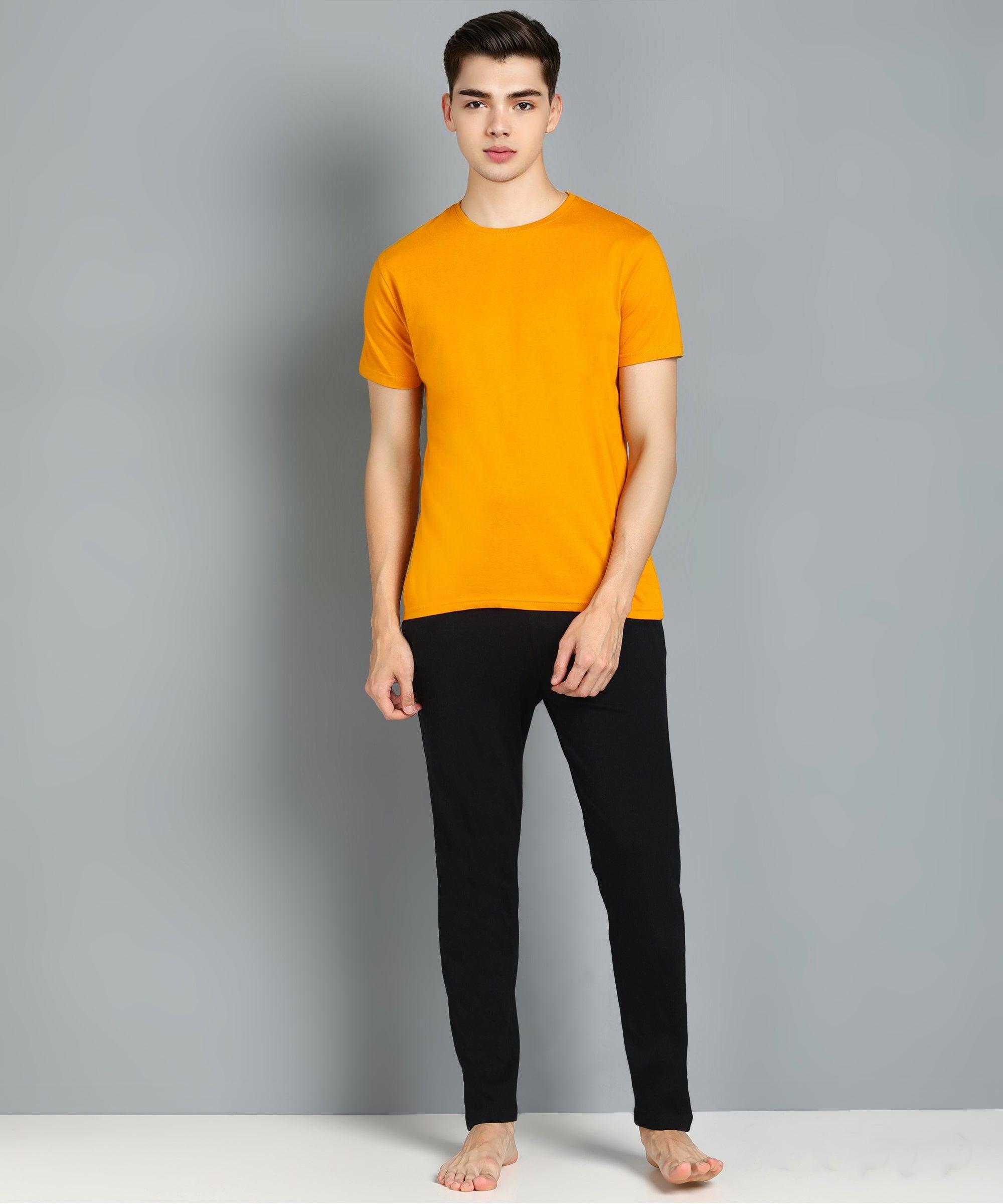 Young Trendz Boys Solid Halfsleeve Tshirt Pyjama Set - Young Trendz