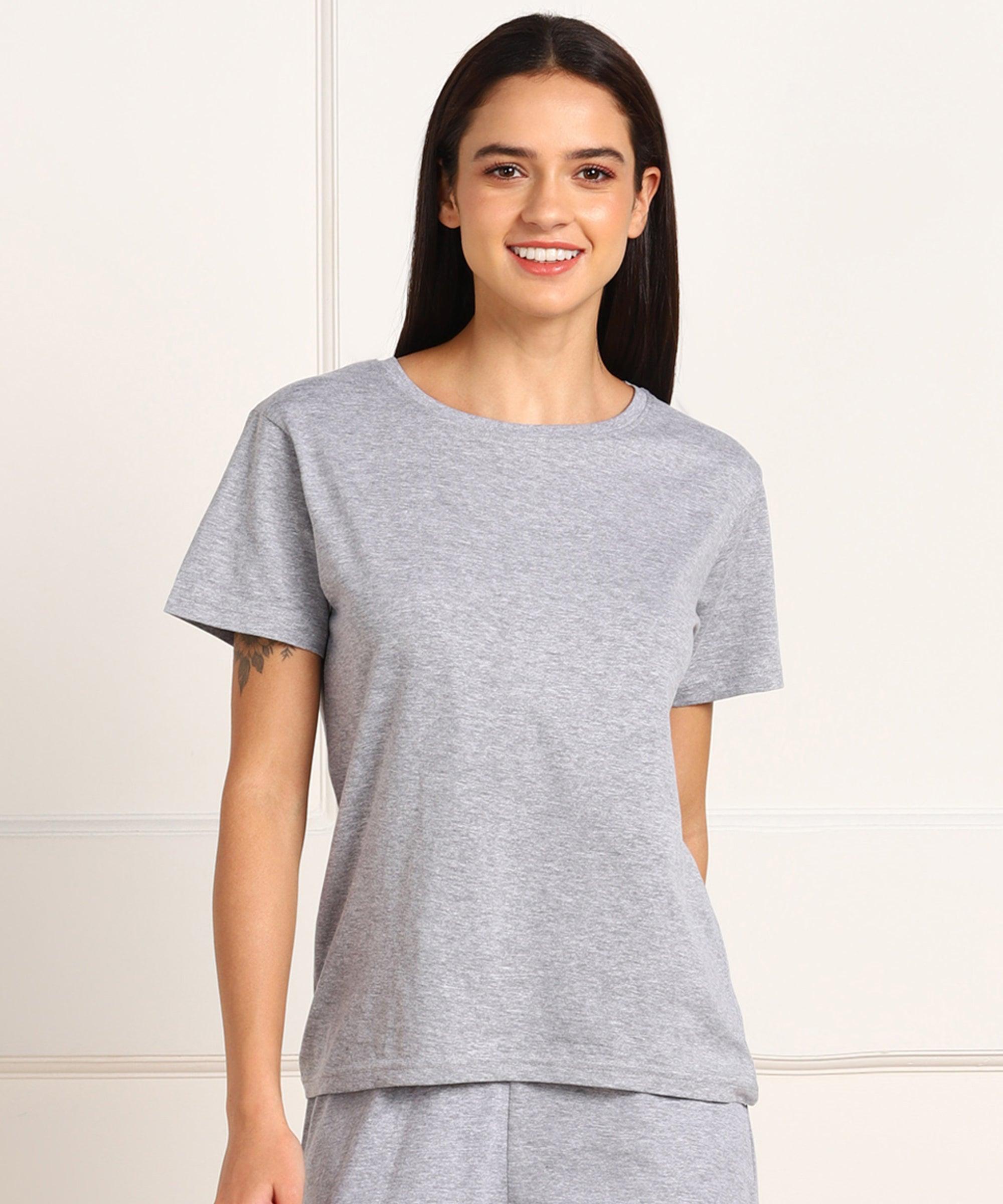 Young Trendz Womens Regular Fit Combo Solid Tshirt - Young Trendz