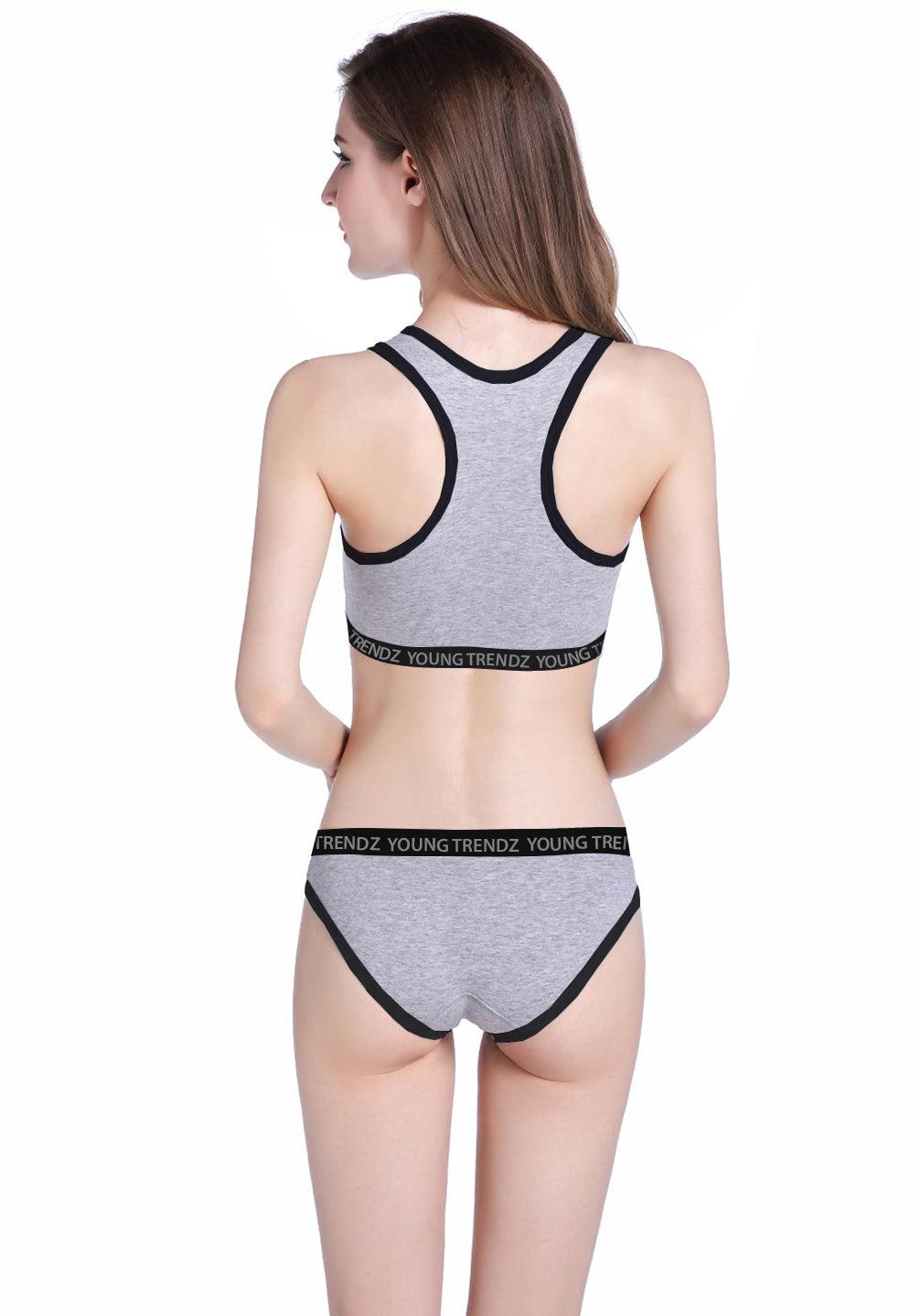 Young Trendz Womens YT Elastic Combo Lingerie Set - Young Trendz