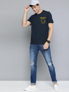 Mens Pocket Printed Tshirt - Young Trendz