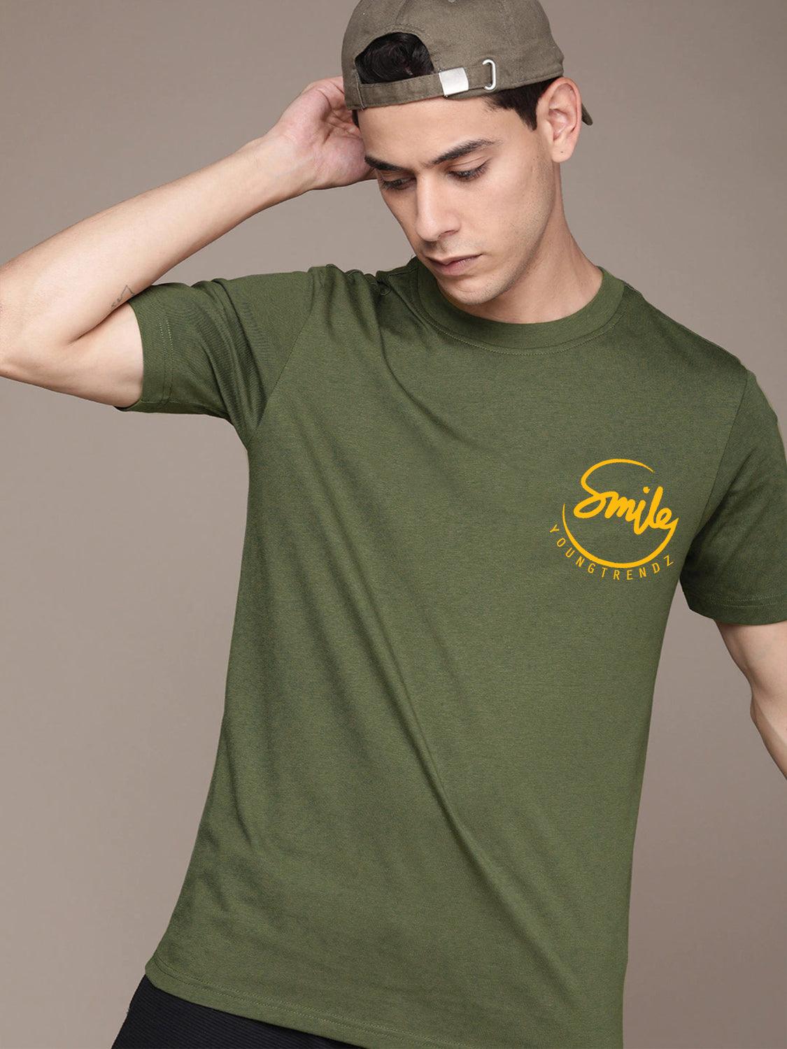 Mens Pocket Printed Tshirt - Young Trendz