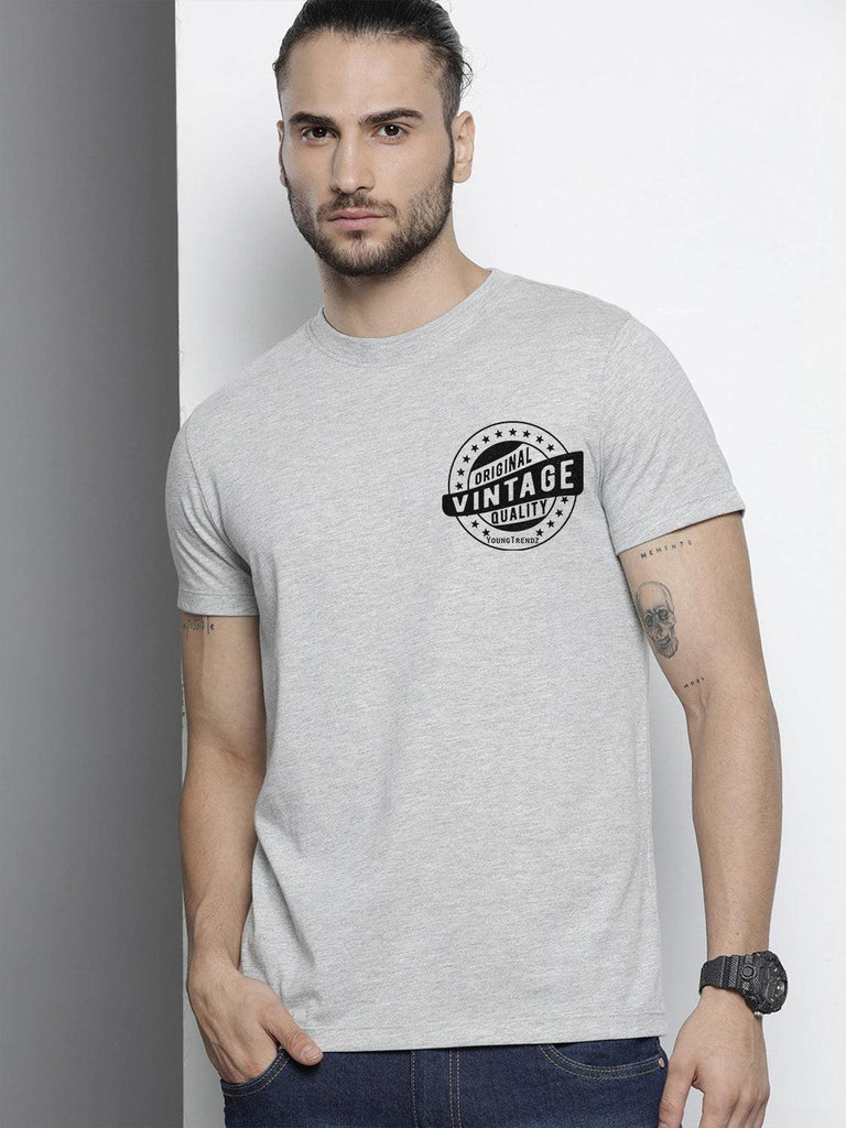 Mens Pocket Printed Tshirt - Young Trendz