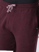 Young Trendz Mens Jogger Maroon Color Lines Track Pants - Young Trendz