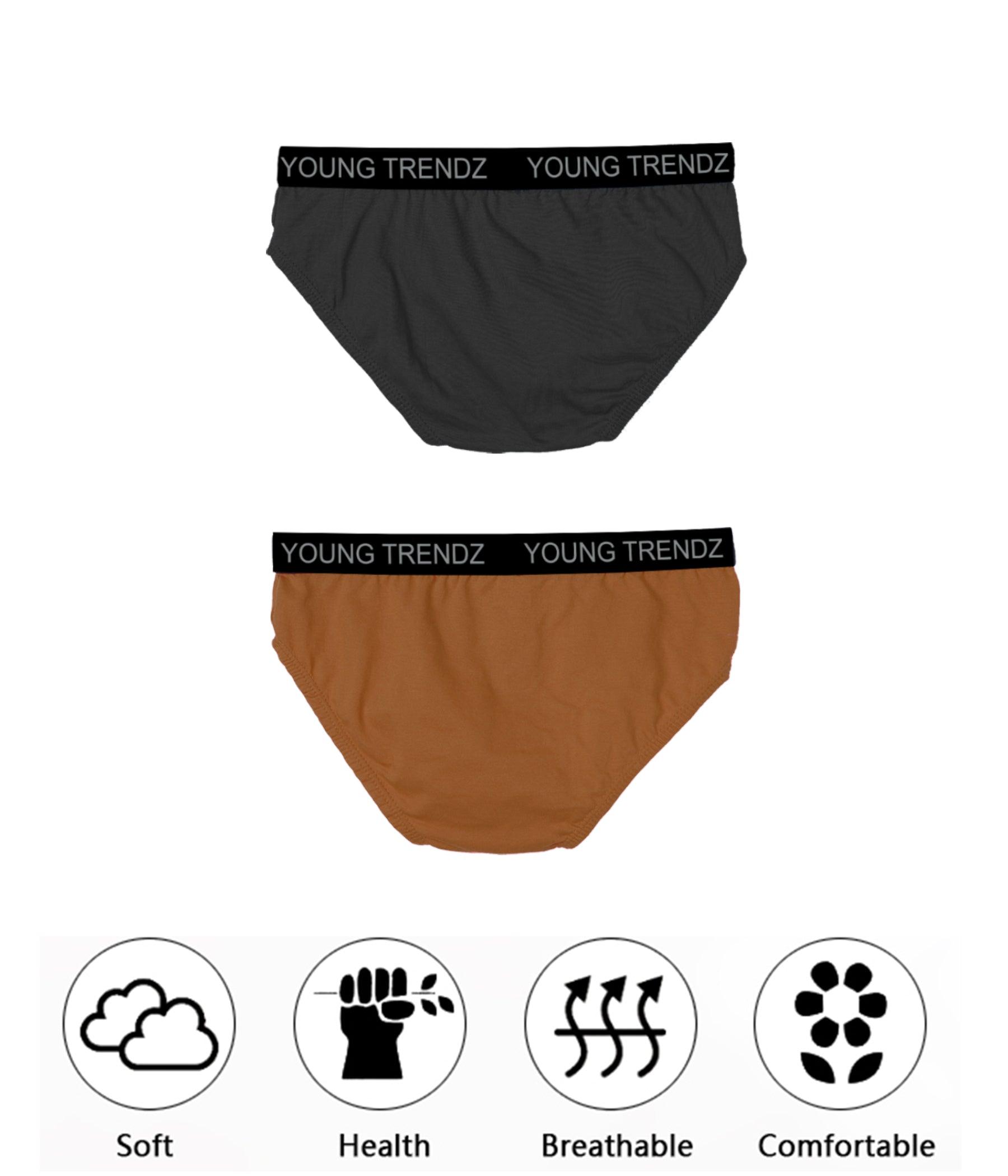 Young Trendz Kids Boys Inner Brief(Pack of 2) - Young Trendz