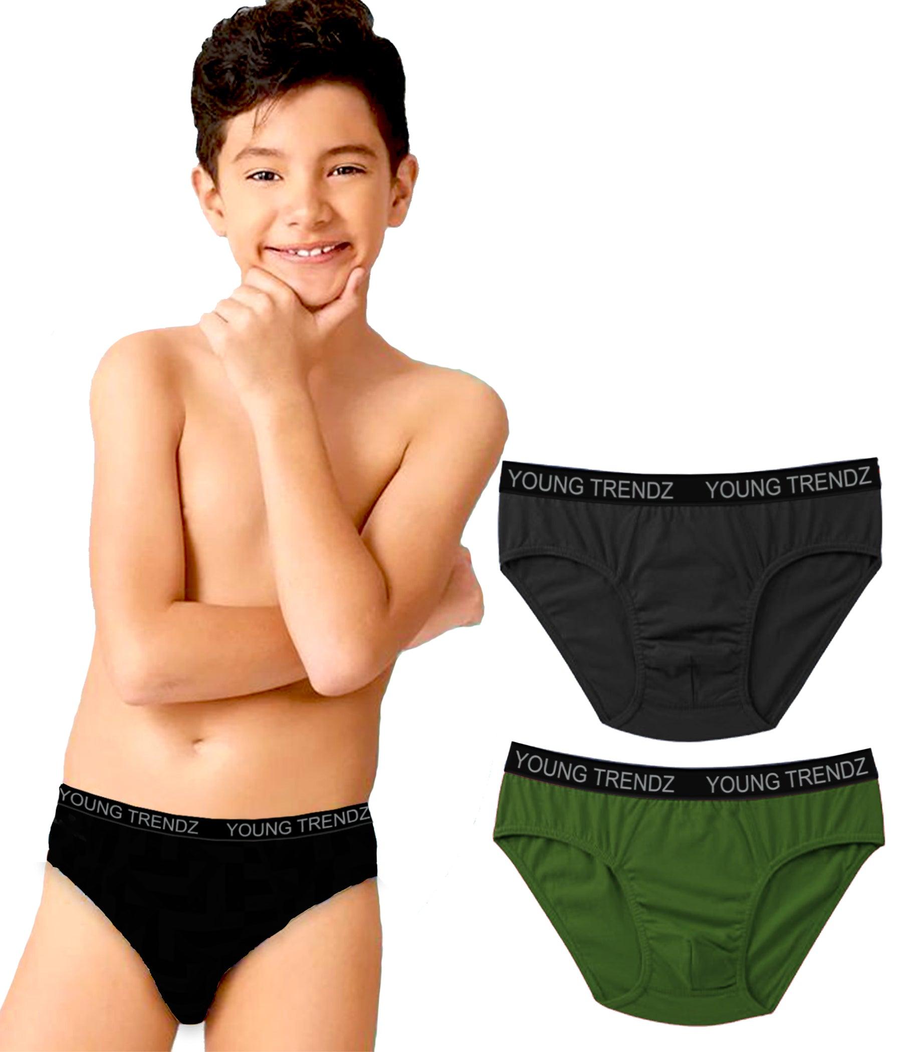 Young Trendz Kids Boys Inner Brief(Pack of 2) - Young Trendz