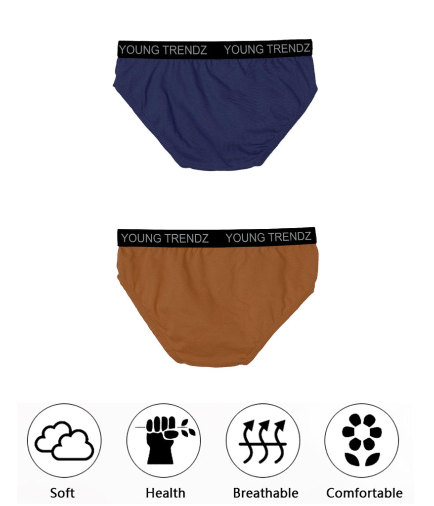Young Trendz Kids Boys Inner Brief(Pack of 2) - Young Trendz