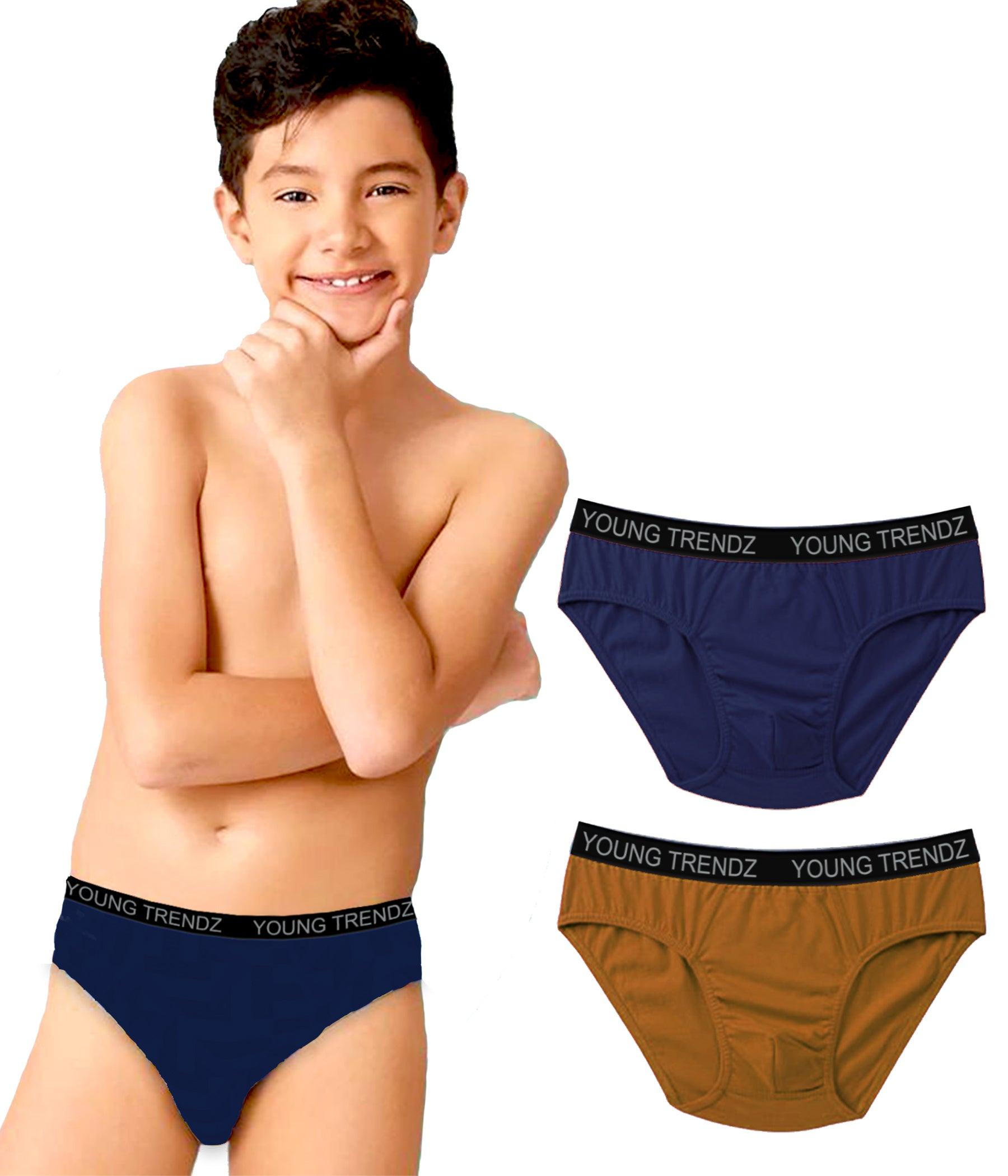 Young Trendz Kids Boys Inner Brief(Pack of 2) - Young Trendz
