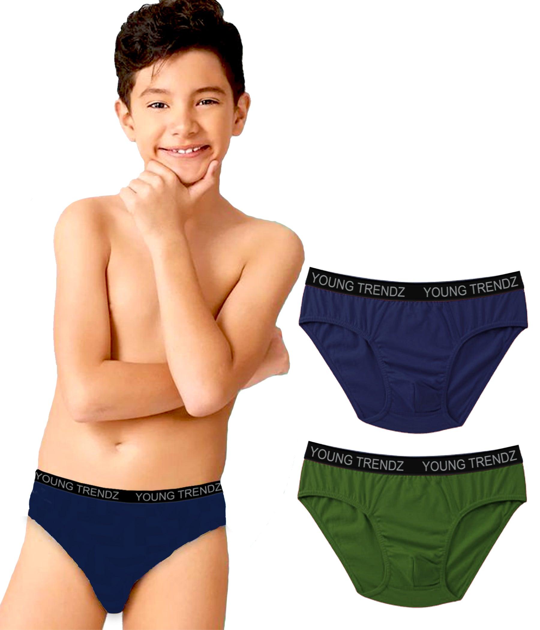 Young Trendz Kids Boys Inner Brief(Pack of 2) - Young Trendz