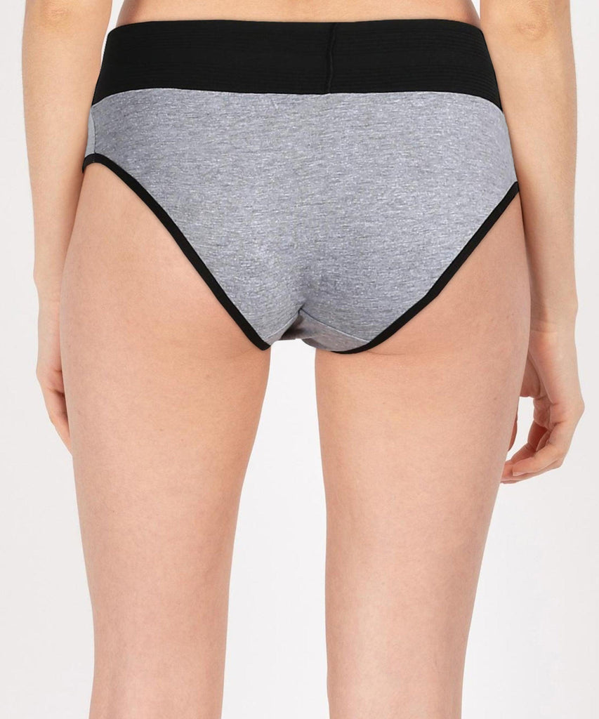 Girls Waist Hipster Grey Panty - Young Trendz