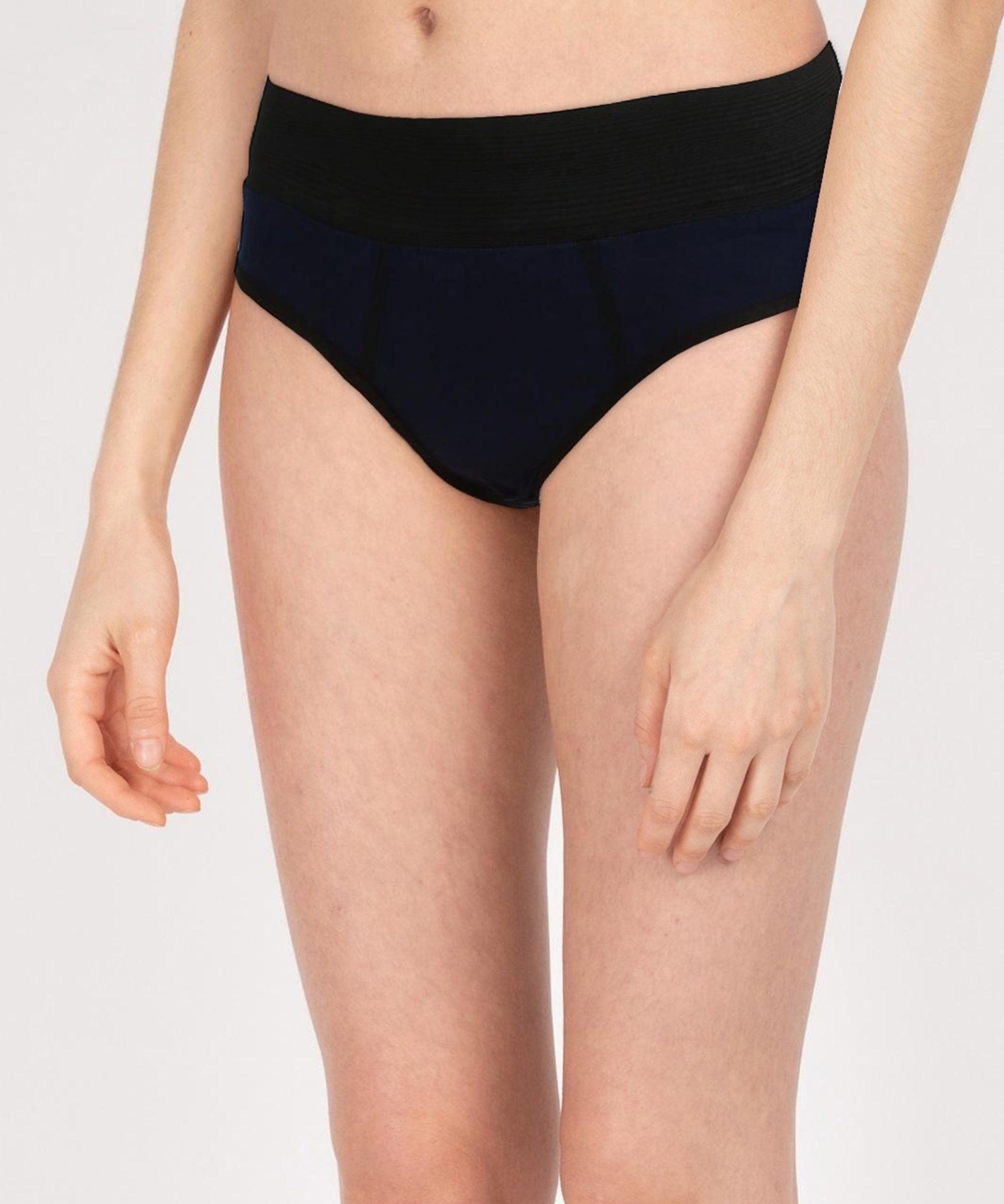 Girls Waist Hipster Navy Panty - Young Trendz