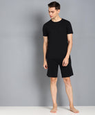 Mens Halfsleeve Tshirt & Shorts Co-ord Set - Young Trendz