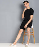 Mens Halfsleeve Tshirt & Shorts Co-ord Set - Young Trendz