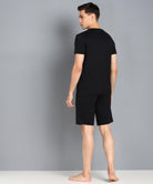 Mens Halfsleeve Tshirt & Shorts Co-ord Set - Young Trendz