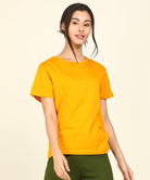 Womens Regular Fit Combo Solid Tshirt - Young Trendz