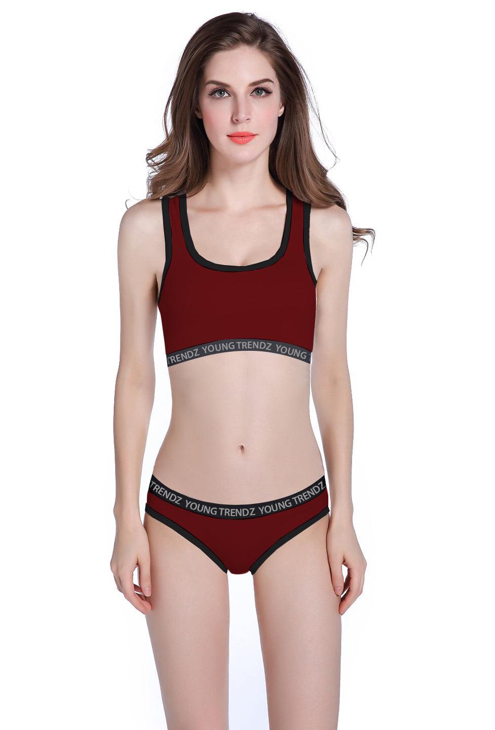 Young Trendz Womens YT Elastic Combo Lingerie Set - Young Trendz