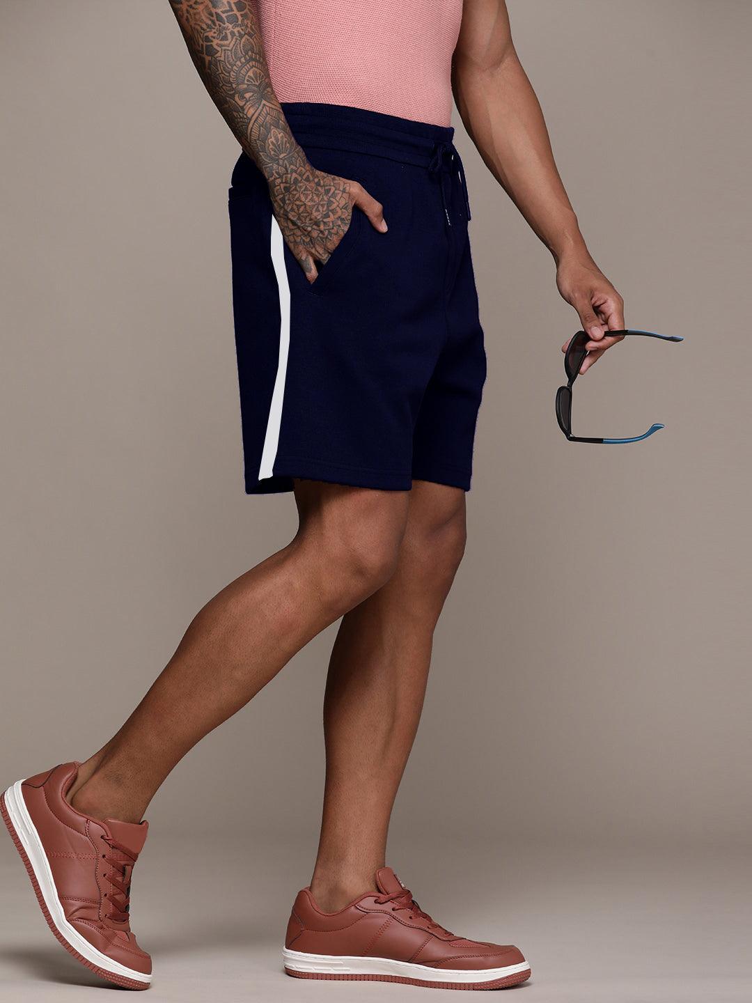 Young trendz Solid Mens Regular CNS Shorts (Navy) - Young Trendz