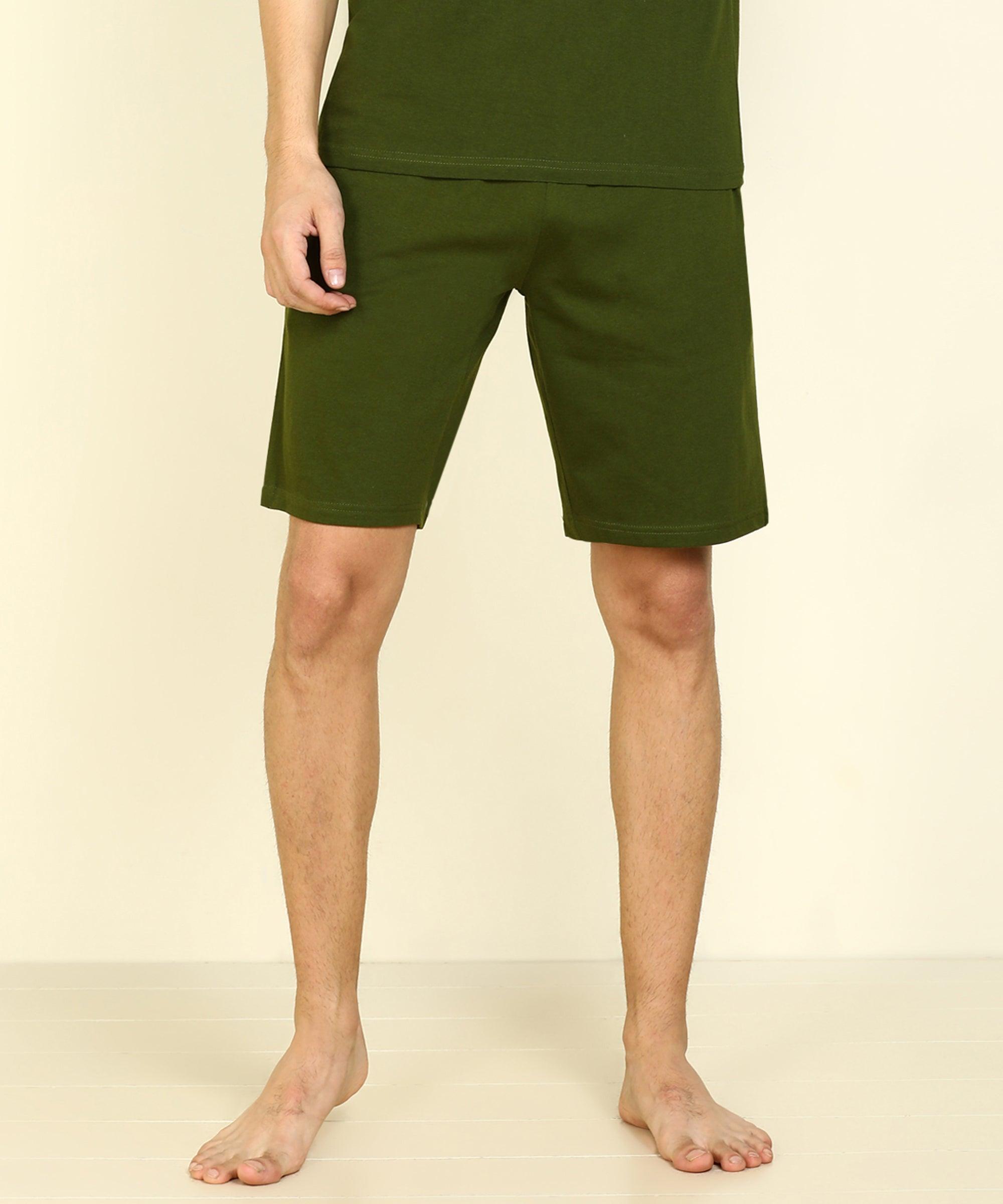 Men's Outer Elastic Shorts - Young Trendz