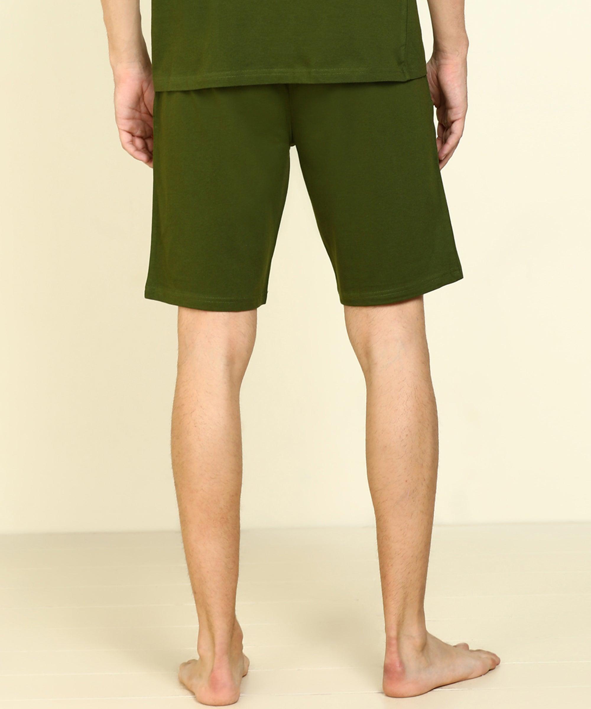 Men's Outer Elastic Shorts - Young Trendz