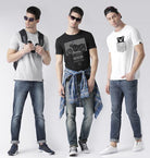 Young Trendz Mens Combo Pandaeyes Grey Color Bike Black Color and Teddy White Color Half Sleeve Printed T-Shirts - Young Trendz