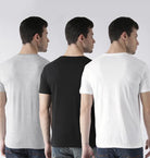 Young Trendz Mens Combo Pandaeyes Grey Color Bike Black Color and Teddy White Color Half Sleeve Printed T-Shirts - Young Trendz
