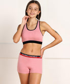 Girls Love Elastic Combo Boyshorts - Young Trendz