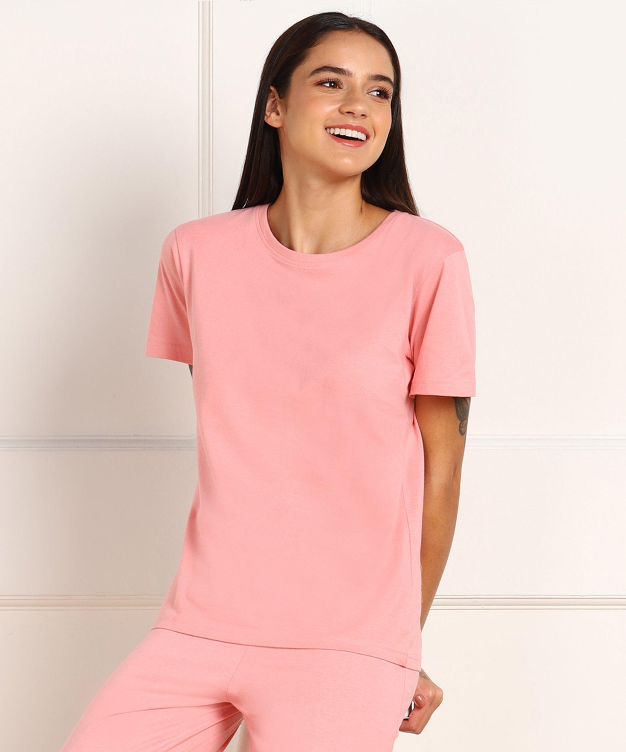 Young Trendz Womens Regular Fit Solid Tshirt - Young Trendz