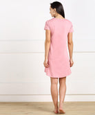 Girls Plain Half sleeve Night Dress - Young Trendz