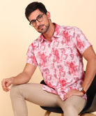 Mens Half Sleeve Casual Printed Shirt - Young Trendz