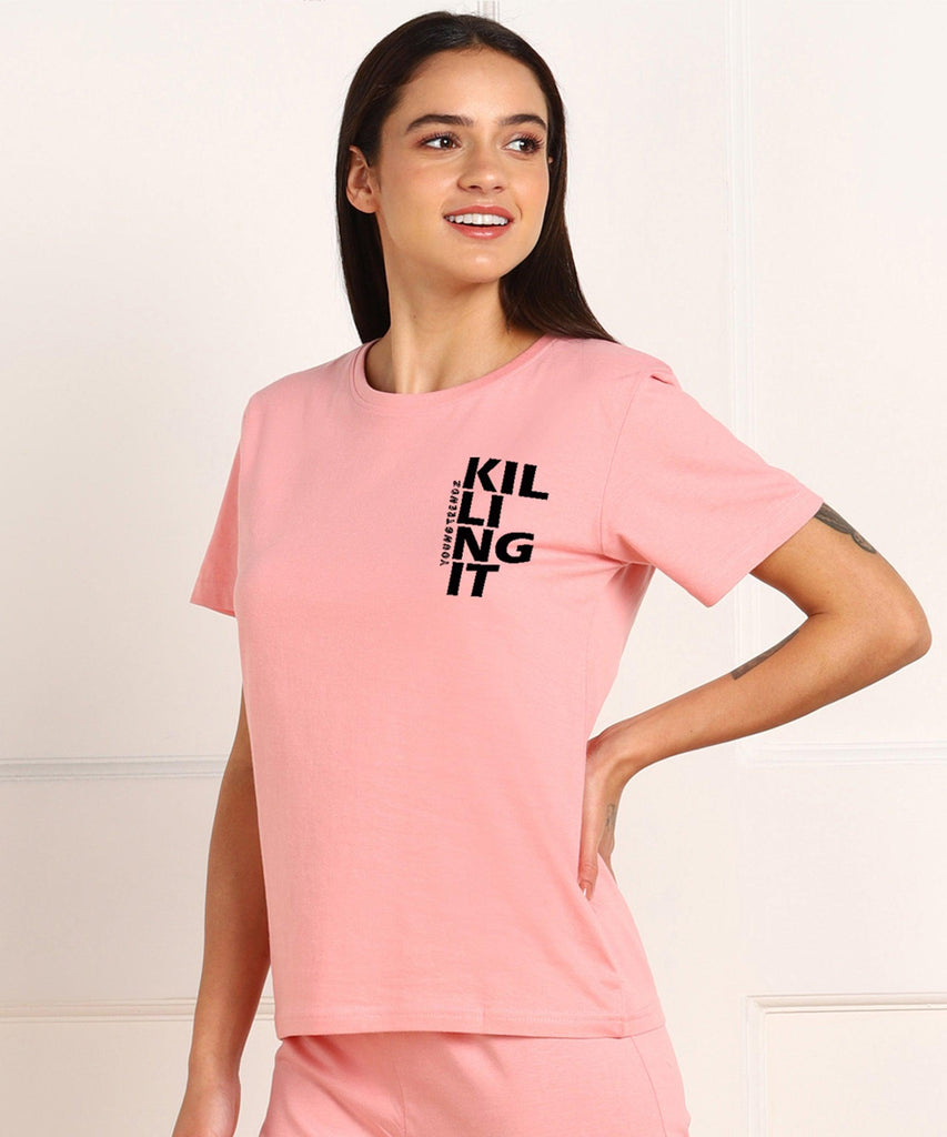 Young Trendz Womens Regular Fit Combo Printed T Shirt - Young Trendz
