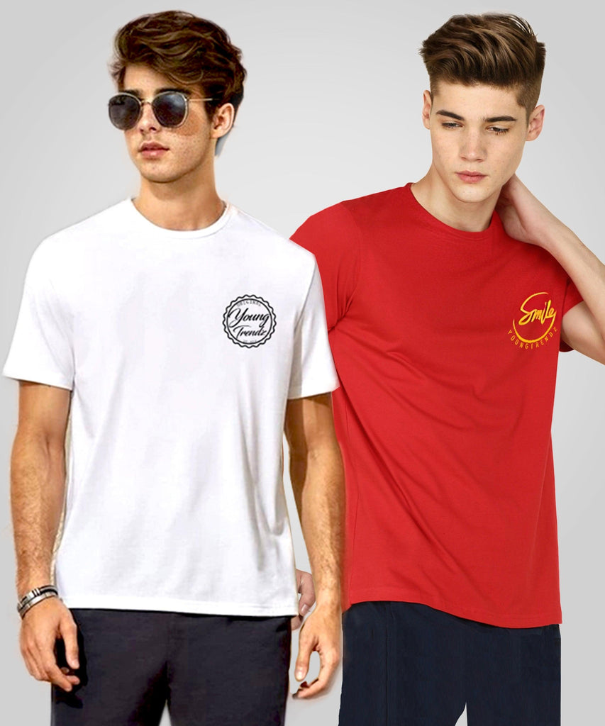 Young Trendz Boys Solid Combo Tshirt - Young Trendz
