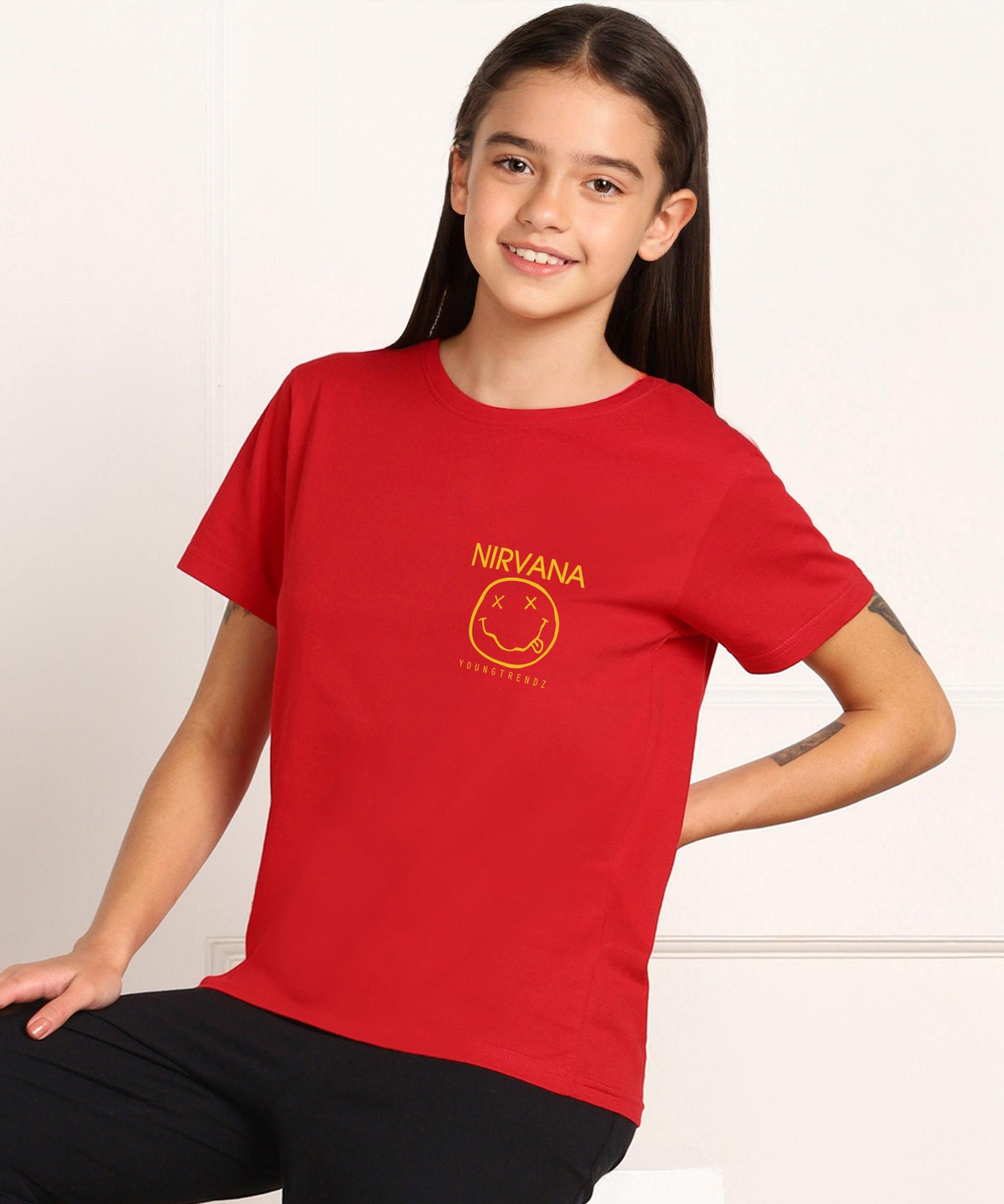 Young Trendz Girls Regular Fit Combo Printed Tshirt (Pack of 2) - Young Trendz