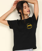 Womens Regular Fit Printed T Shirt - Young Trendz