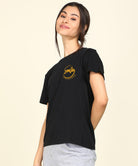 Womens Regular Fit Printed T Shirt - Young Trendz