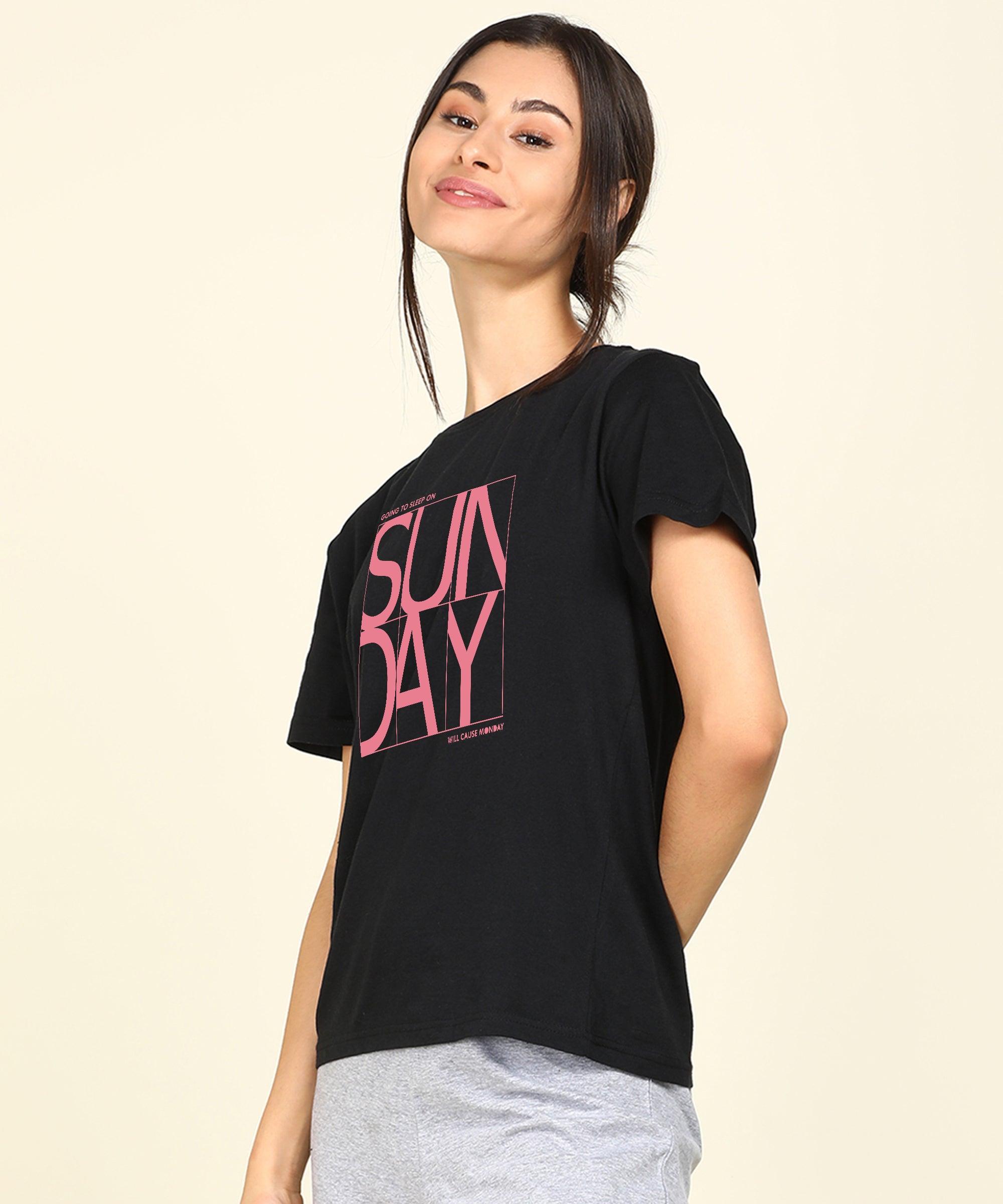 Young Trendz Womens Regular Fit Printed Tshirt - Young Trendz