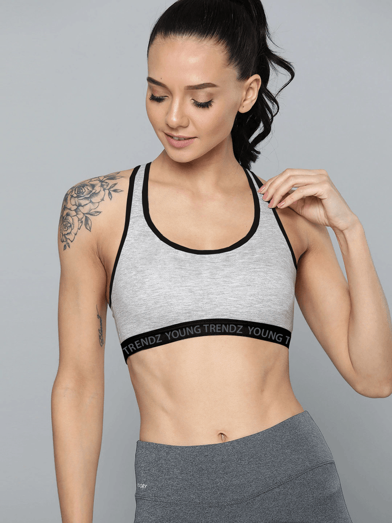 Young Trendz Womens Nonpadded Combo Sports Bra - Young Trendz