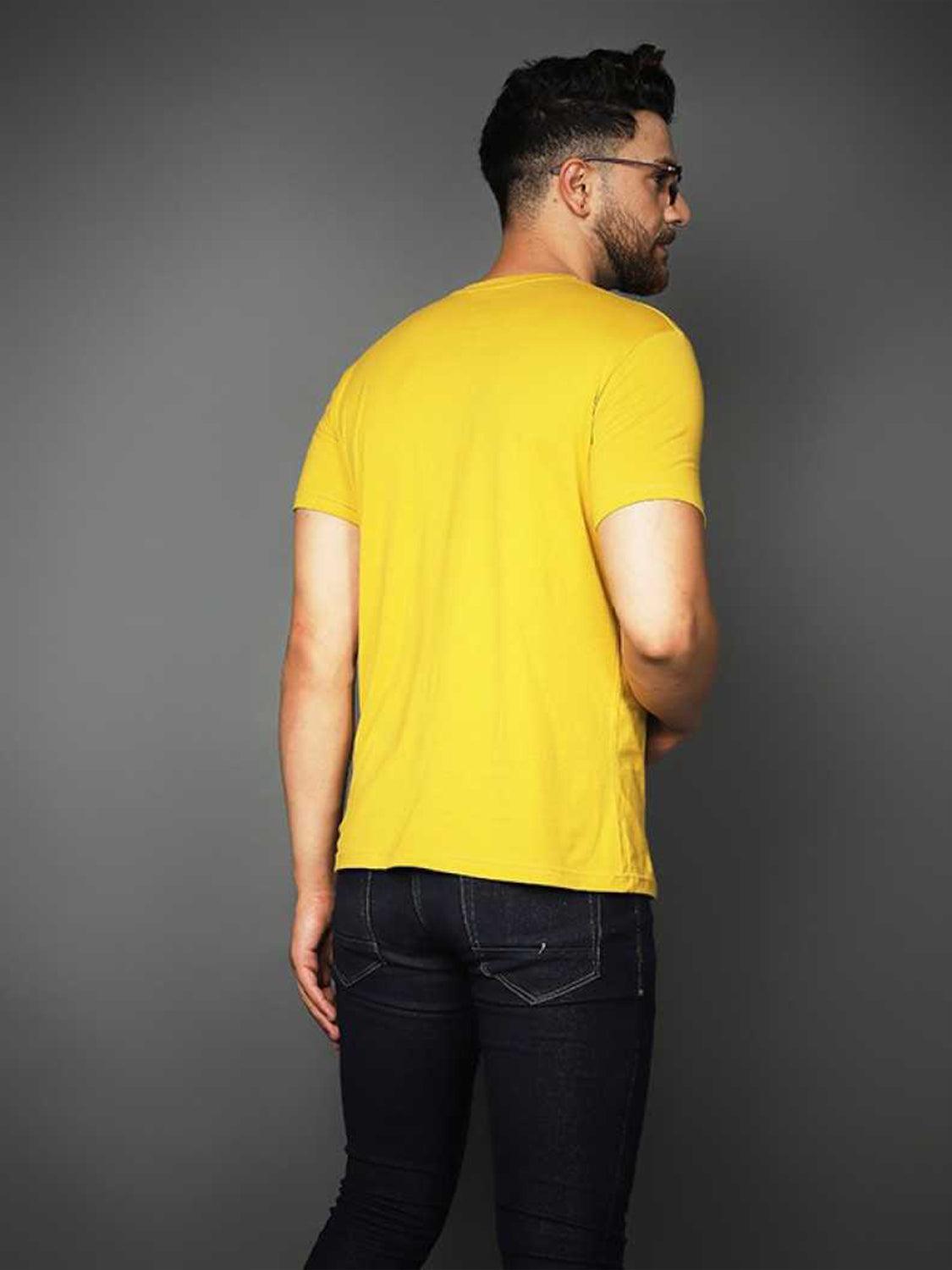 Mens Pocket Printed Tshirt - Young Trendz