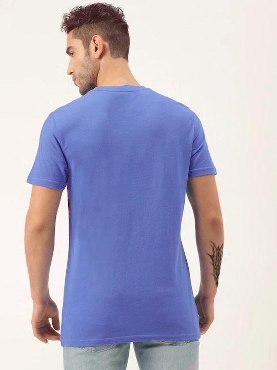 Mens halfsleeve cricket printed t-shirt - Young Trendz