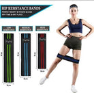 Men & Women Glute Lifting Booty Burner Resistance Band Set of 3 Small Medium Large - Young Trendz