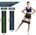 Men & Women Glute Lifting Booty Burner Resistance Band Set of 2 Medium Large - Young Trendz