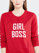 Womens Full Sleeve Printed Sweatshirt - Young Trendz