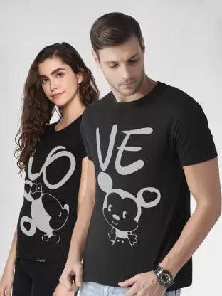 Young Trendz LOVE Couple Printed Tshirt - Young Trendz