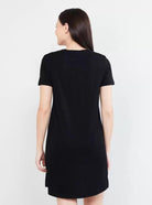 Women Nighty (Black) - Young Trendz