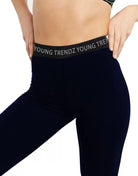 Thermal Tights for Winter Stretchable - Navy - Young Trendz